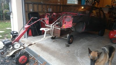 205 moteur 6.5CV - Motoculteur 6 Places LOL !!!!