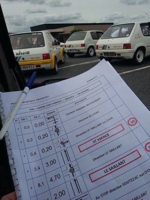 Un des départ de road book avec des routes de dingues