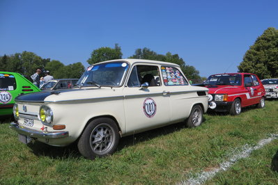 Un pote et sa NSU TT