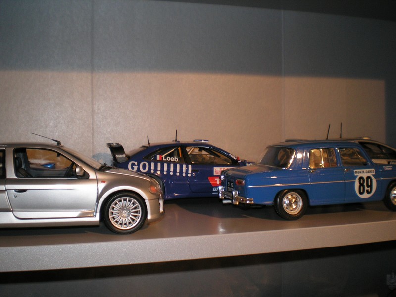 Un peux de tous Xsara, r8 gordini, clio v6, 206 Wrc et subaru mais on la voit pas bien.
