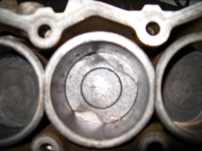 le piston qui a mal