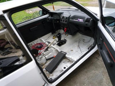 vue de l'interieur vidé
