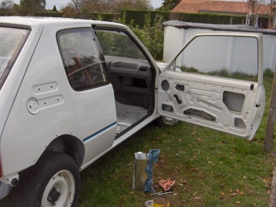 Vu du chantier Porte droite