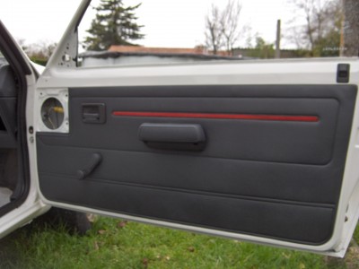 Habillage de la porte droite