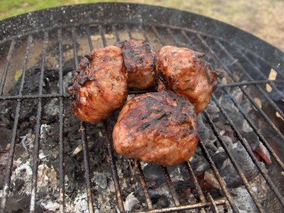 Crépinettes aux cèpes