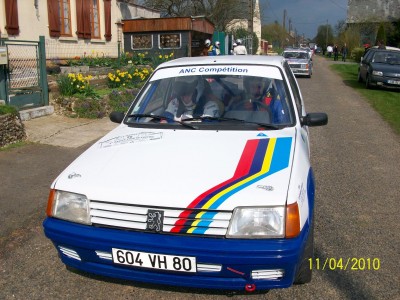 avant le depart de la 5eme (ma dernière spéciale de la journée)