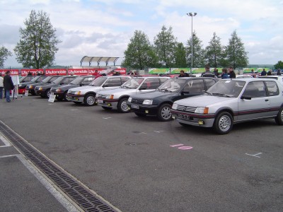 Nos collégues du 205 gti cdf en nombre