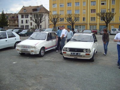 arrivée a belfort,gti et mille piste, le fou venait de lourde!!!!!!!
