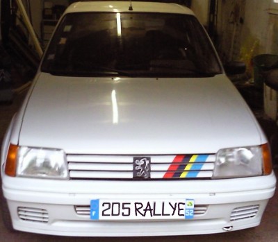 ma petite tout fraichement mi au garage