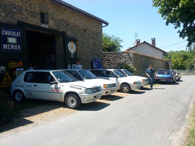 arrivée chez François , samedi midi.