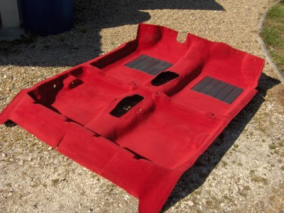 Nettoyage de la moquette