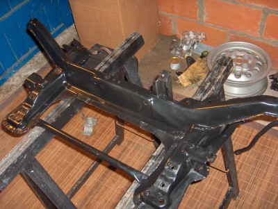 Berceau repeint