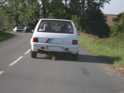 la rallye de JB!!! ET OUI !!! c'est la première rallye propre, elle tourne au vert
