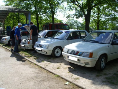 les voitures des membres