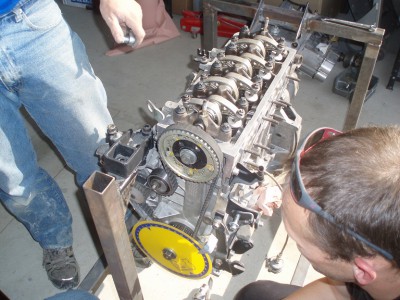 calage de la courroie de distribution