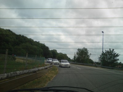 vue arrière de ma voiture