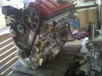moteur remonté + peinture