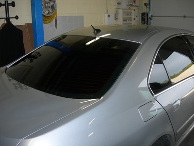 la lunette arrière