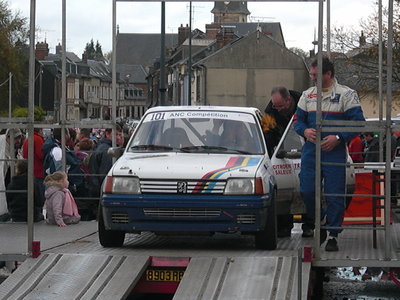 Podium d'arrivée