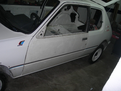 échange de la porte chauffeur