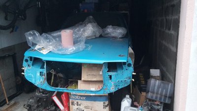 L'étagère bleue :)