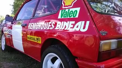 mon beauf' avec sa samba rallye