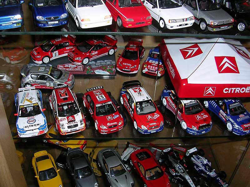 voitures de rallyes