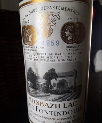 Clos Fontindoule 1959