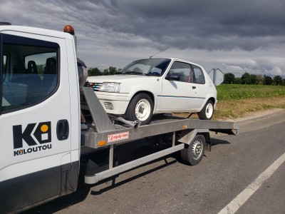 La rallye chargée en Normandie, prête a rentrer