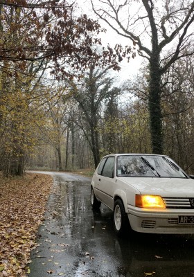 Oui une rallye peut rouler par condition de pluie et même pas besoin de la laver !