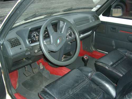 L'intérieur cuir GTI