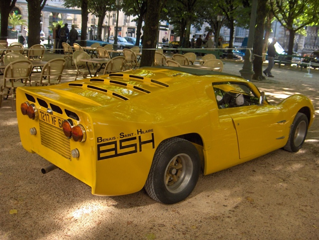 Une rareté:une BSH motorisée par un  1300Gordini en sport Proto.