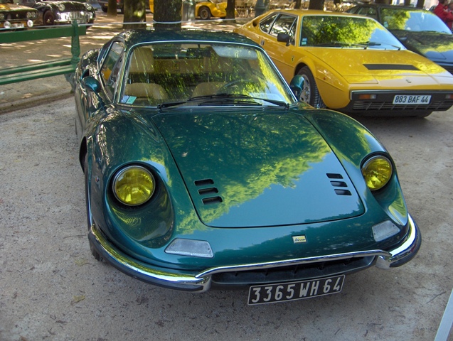 Ma chouchoute chez Ferrari:La Dino 246 GTS.De toute,c'est ma préférée.