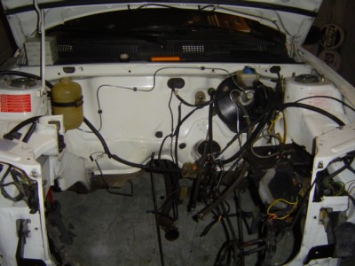 compartiment moteur néttoyé