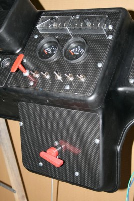 Détails console centrale