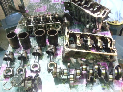 Un TU3S en pieces detachees