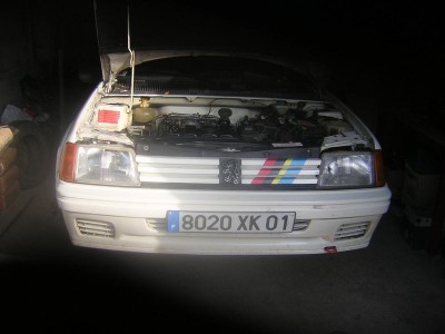 On vire la BAR, les roues, on met sur Chandelles