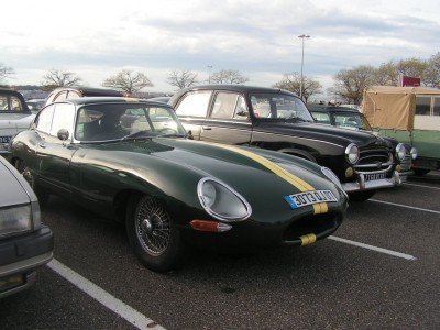 Jaguar Type E Coupé MK1, toujours aussi belle...
