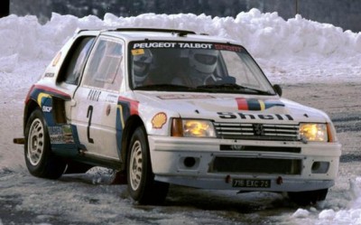 Peugeot 205 Turbo 16 Rally Car '85.JPG