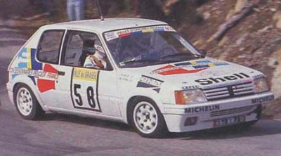 Alpin Behra 1989 - 1ère sortie de la Rallye