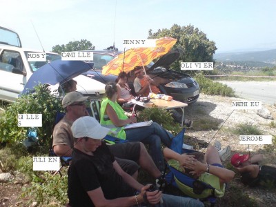 L EQUIPE AVEC LES COMMISSAIRES