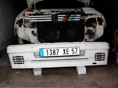 montage des grilles et pose de l autoc de calandre