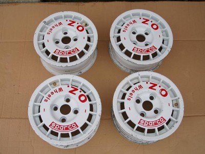 Les voilà nettoyées.OZ Sparco 13