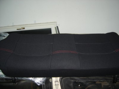 suite de l'assise de banquette