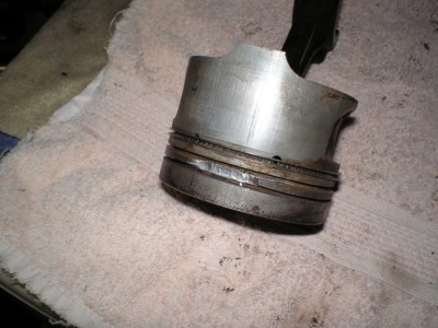 Piston cassé