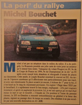 M. Bouchet était un pilote exceptionnel