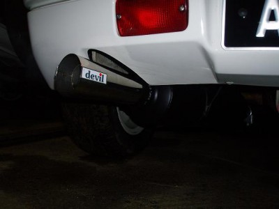 Adieu la poussière , bonjour les gaz d'échappement !!!