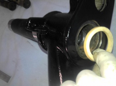 controle du retrait pour le joint