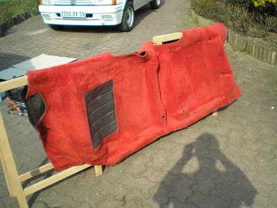 Sechage de la moquette