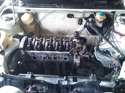 moteur installé